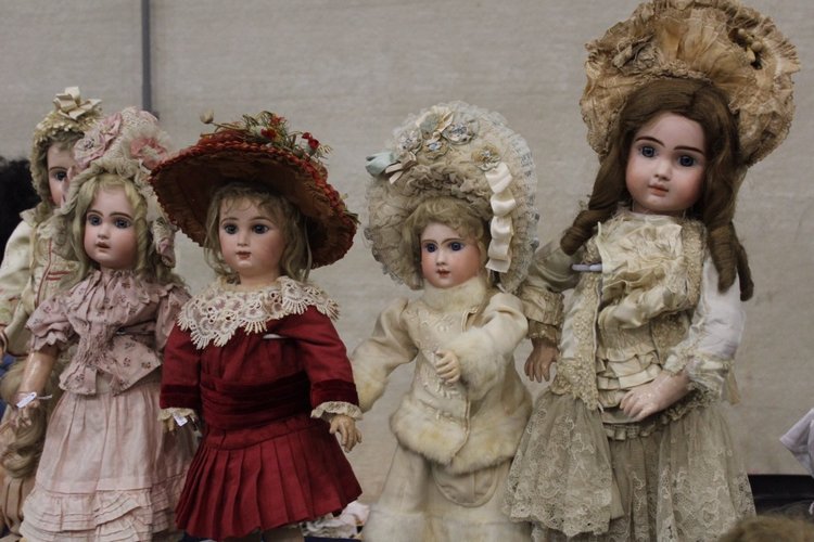 Выставка мишек, кукол и кукольной миниатюры в Голландии 2017 - часть третья