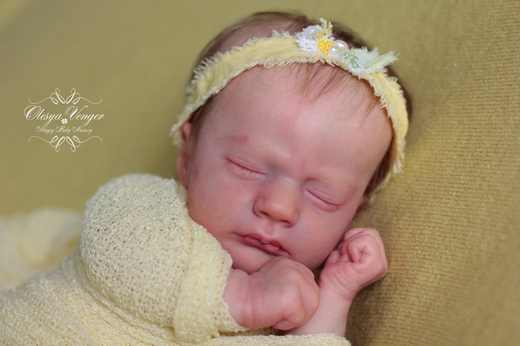 Моя кроха Эшли. Кукла реборн Олеси Венгер