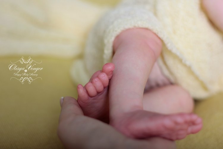 Моя кроха Эшли. Кукла реборн Олеси Венгер