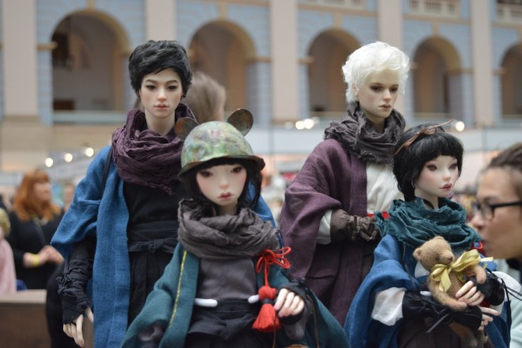 VIII Московская международная выставка Искусство куклы. Таланты и поклонники. Часть I