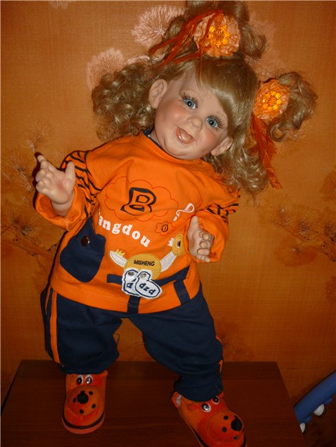 Знакомьтесь колекционные куклы - Denim Darling от FayZah Spanos (фото 9)