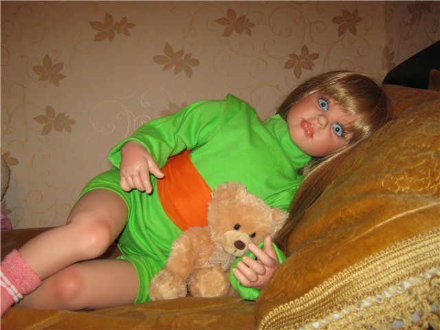 Кукла «Give Peace A Chance» (Дайте миру шанс) от FayZah Spanоs (фото 8)