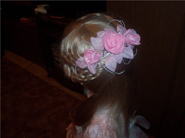 Тэссочка на конкурсе "Прическа для кукол" (фото 3)