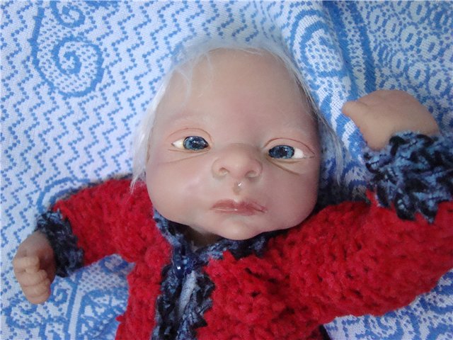 Малыш из пластики. Авторская кукла Ирины Кондрашовой