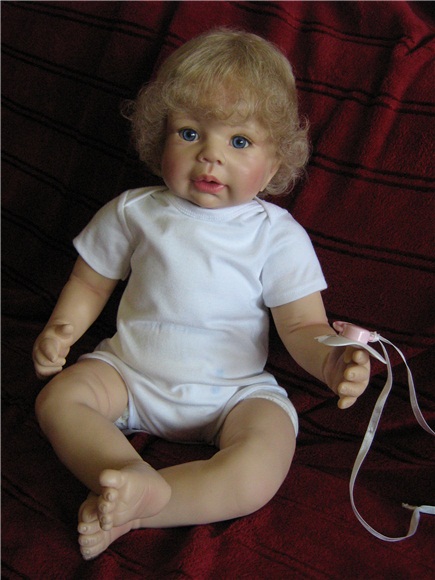 Маленькая красавица в розовом - кукла KITTY von Monika Levenig