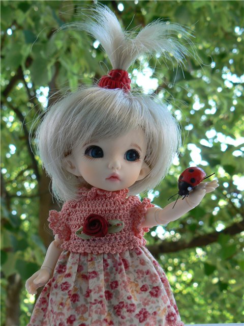 Весенние хлопоты Росинки - куколка bjd (фото 2)