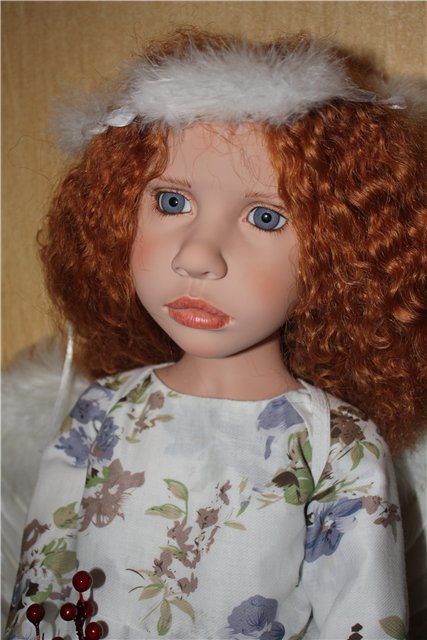 Мой прекрасный Ангел Рождества! Коллекционная кукла Цвергназе (фото 4)