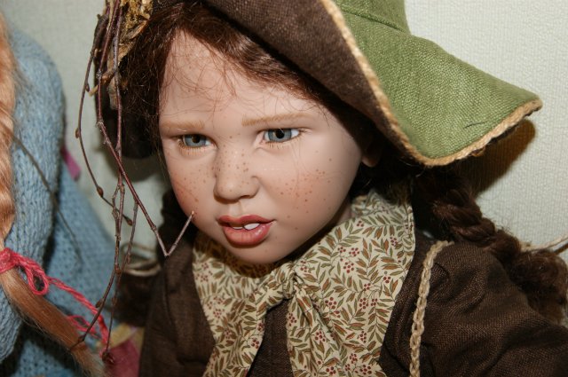 Три осенние принцессы. Коллекционные куклы