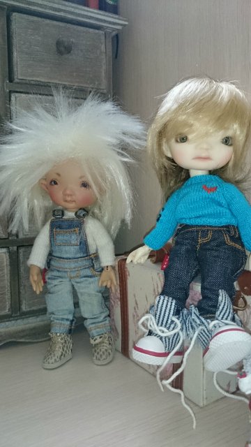 Волшебные малыши Ирреалики - Irrealdoll Enyo vanilla и Irrealdoll Dryo toffe. I часть. Знакомство (фото 9)