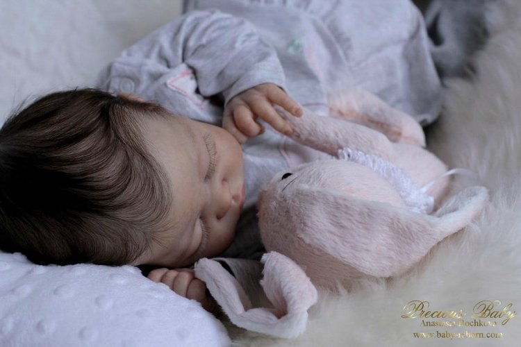 Малышка Квини. Кукла реборн Анастасии Бочковой