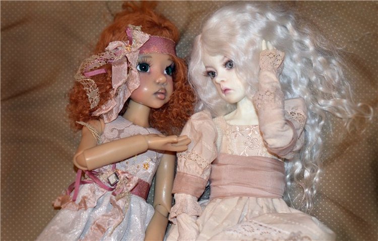 Две подружки — Одежда и обувь для кукол BJD (БЖД): 1/3 (фото 2)