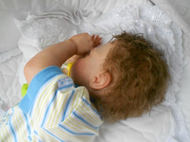 Малыш реборн молд Sweet Pea Awake от Laura Lee Eagles