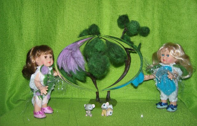 Сказка о цветочных феях — Одежда и обувь для кукол своими руками: фото (фото 7)