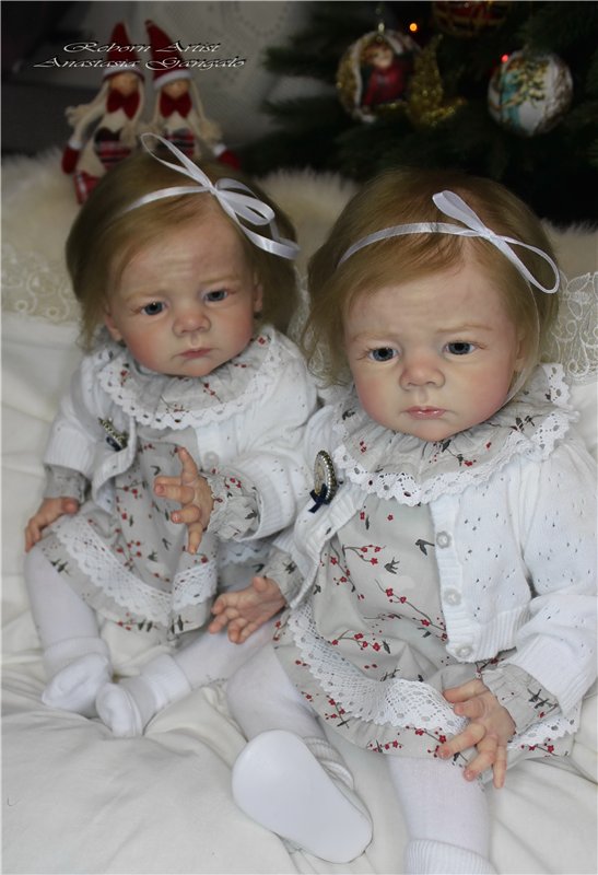 Мои Ласточки-Карлоточки. Куклы реборн Анастасии Гангало