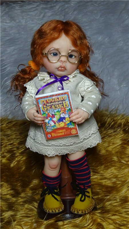 Альма и Русские Сказки. Авторская кукла Кондашовой Ирины (фото 5)