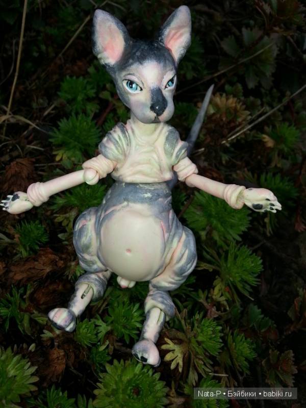 Сфинксов много не бывает — Авторские работы в частных коллекциях: домашние фото кукол и игрушек (фото 6)