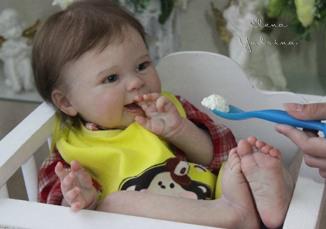 Дарю свою улыбку! Куклы реборн Елены Ядриной