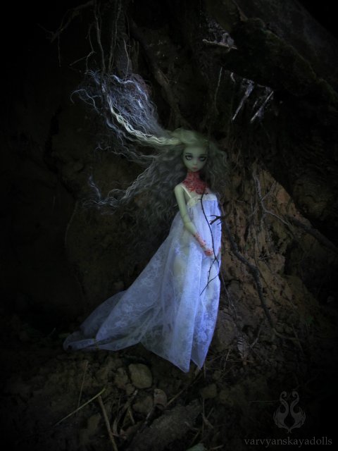 Аннабель Ли. Шарнирная кукла (фото 8)