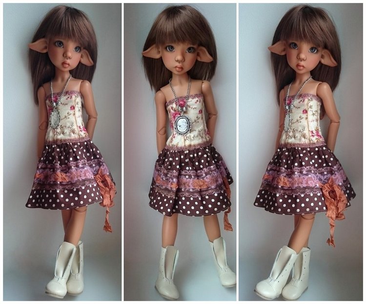 Лето в цветах — Куклы Kaye Wiggs (Кайе Виггс): авторские BJD (БЖД) (фото 8)
