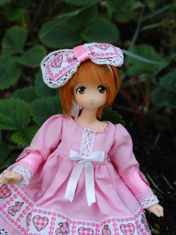 Дюймовочка в сказочном саду