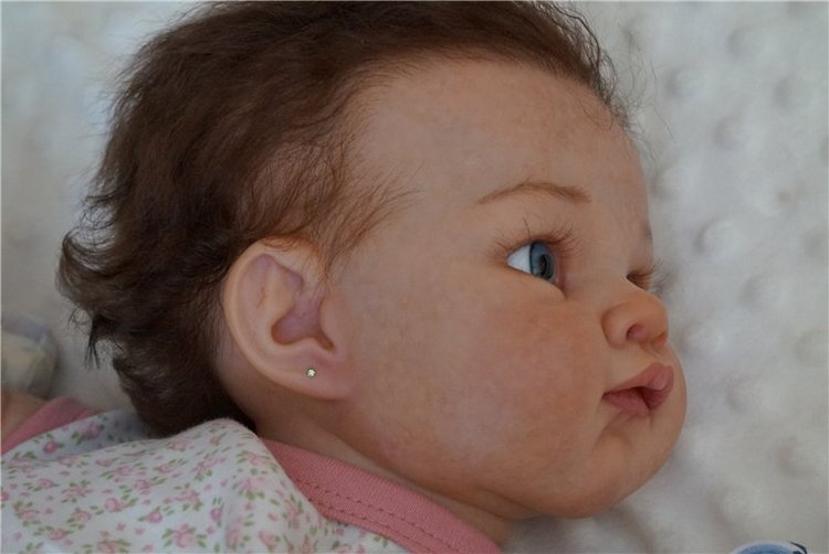 Паулина(Poppet). Кукла реборн Наталии Коноваловой | Бэйбики Паулина(Poppet). Кукла реборн Наталии Коноваловой (фото 7)