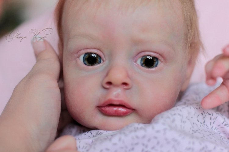 Моя Хлоя, мой любознательный Совенок, кукла реборн Олеси Венгер