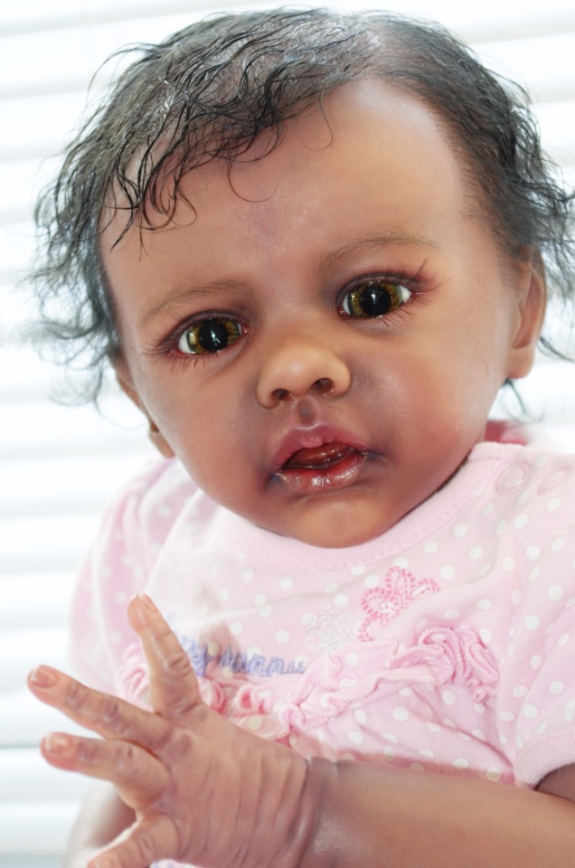 Элла,шоколадная конфетка. Кукла реборн Ольги Коновниной (фото 9)