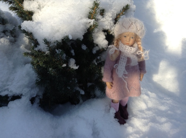 Зимняя фотосессия Сири. Siri mini club A. Himstedt