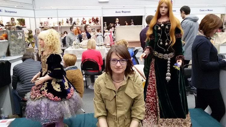 V Ежегодный Весенний Бал Авторских Кукол на Тишинке