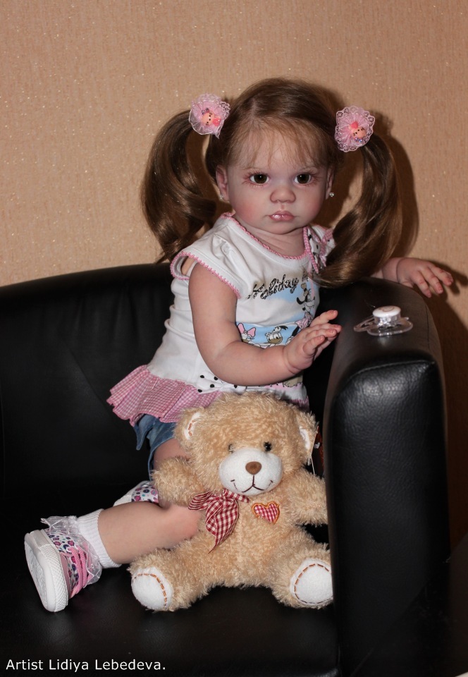 Кукла реборн Габриэлла — Куклы Реборн (Reborn): работы мастеров (фото 6)