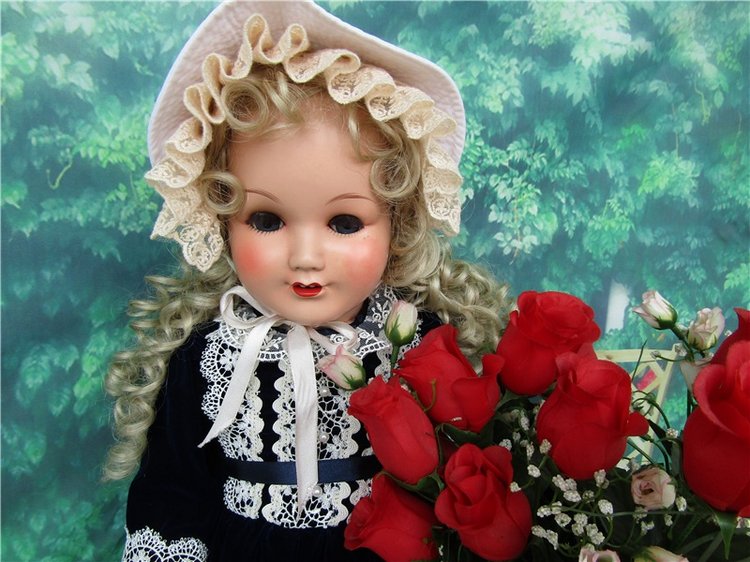 Чиста и прекрасна душа орхидеи. Антикварная кукла Арманд Марсель (фото 8)