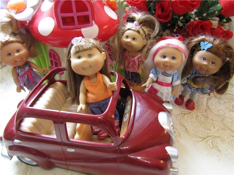 Новый дом для Лилочки — Куклы Cabbage Patch Kids (Капустки): винтаж 80