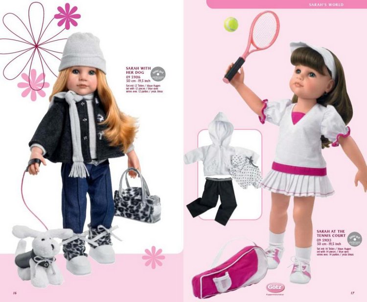 Все Рыжие Сары и Ханны Gotz. 2004-2017