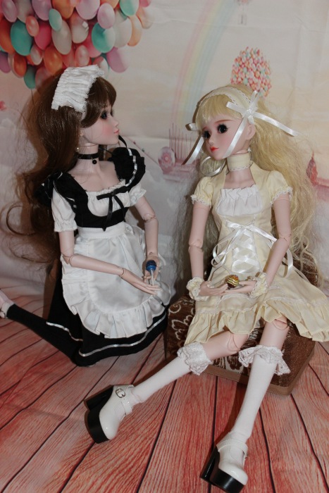 Засияли две звездочки - Куклы Звезды Подиума. ООАК, 5-ый молд, 60 см