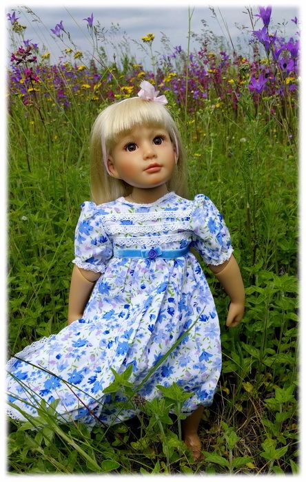 Ожившая детская мечта - Маруся. Кукла Sonja Hartmann