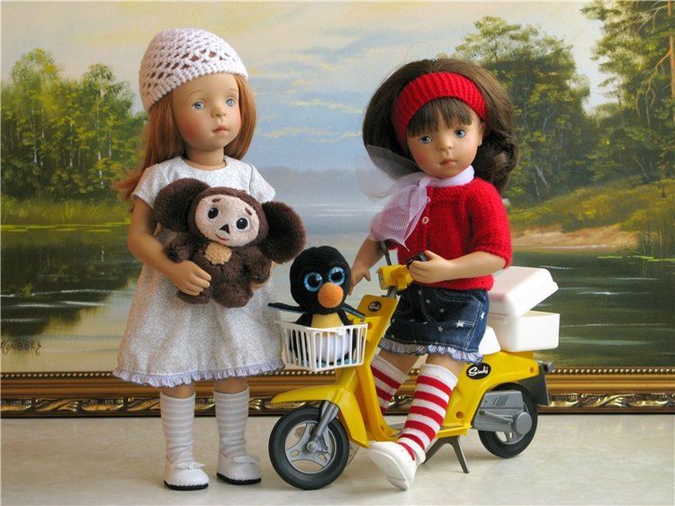 Любимые куклы от автора Сильвии Наттерер