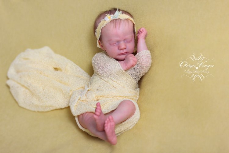 Моя кроха Эшли. Кукла реборн Олеси Венгер