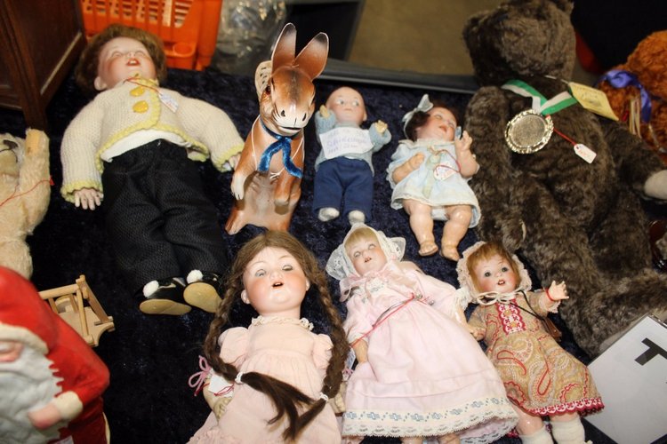 Выставка мишек, кукол и кукольной миниатюры в Голландии 2017 - часть пятая
