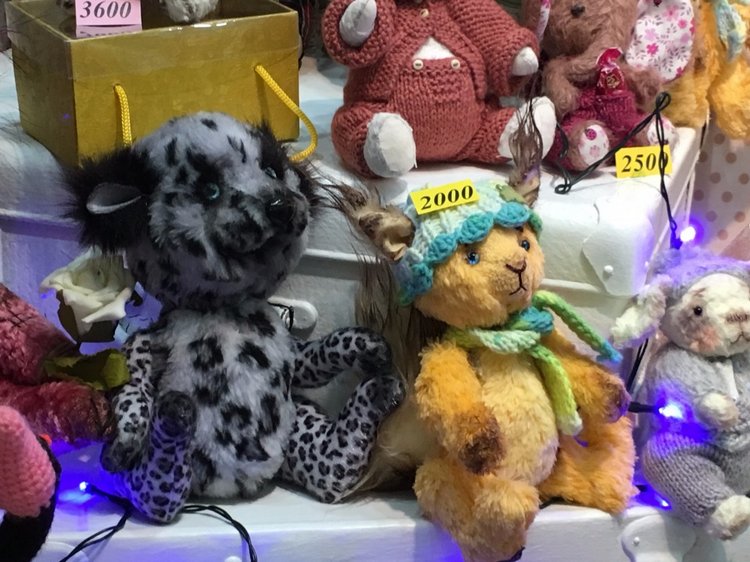 Выставка "Hello Teddy" на Тишинке - мой взгляд - часть 1