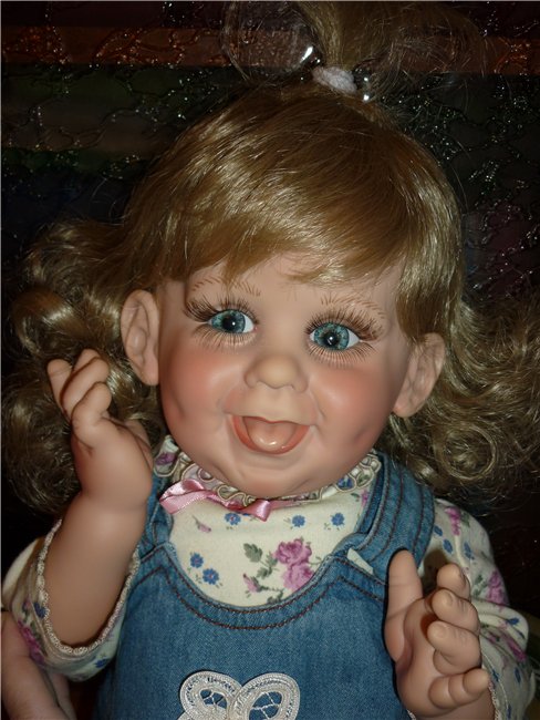 Знакомьтесь колекционные куклы - Denim Darling от FayZah Spanos (фото 5)