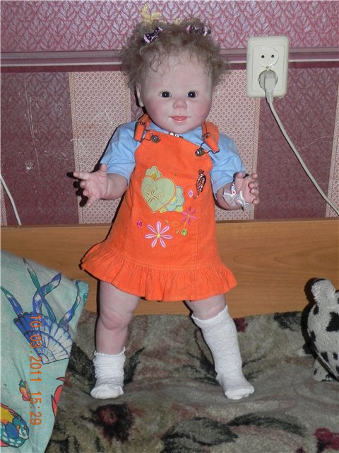 Кристалетта. Кукла-реборн Светланы Преображенской