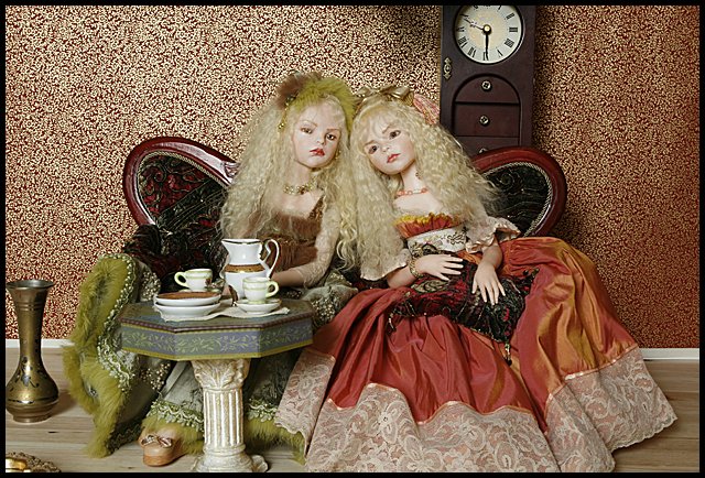 Чудо художница - Dale Zentner (dolls). Авторские куклы Дейл Зентнер