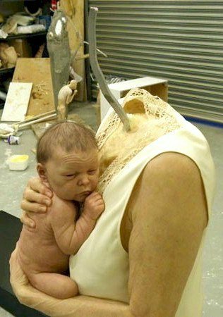 Гиперреалистичные скульптуры Сэма Джинкса | Бэйбики Гиперреалистичные скульптуры Сэма Джинкса