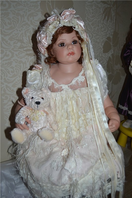 Невеста, ты прекрасней всех... Кукла Fayzah Spanos (фото 5)