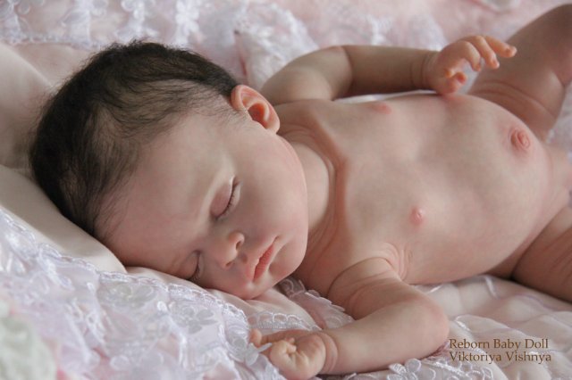 Моя лапушка Коко... Куколка реборн Виктории Вишни