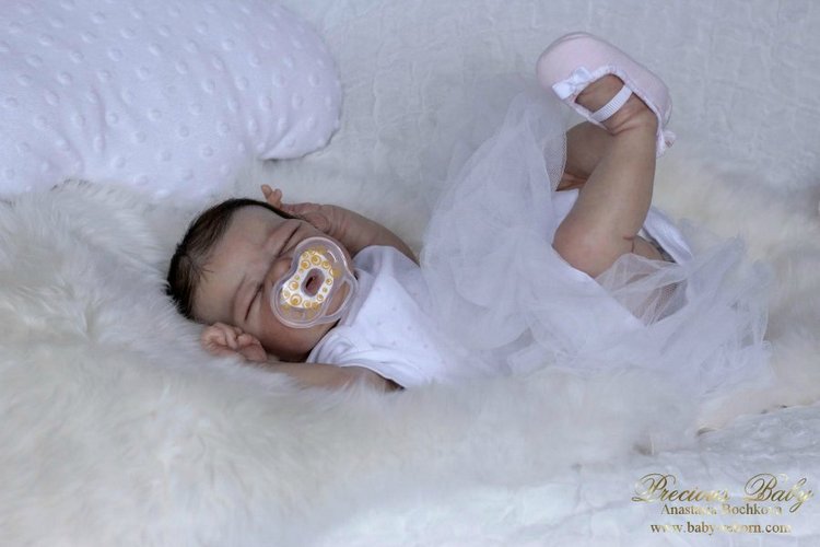 Малышка Квини. Кукла реборн Анастасии Бочковой