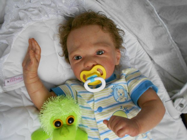 Малыш реборн молд Sweet Pea Awake от Laura Lee Eagles