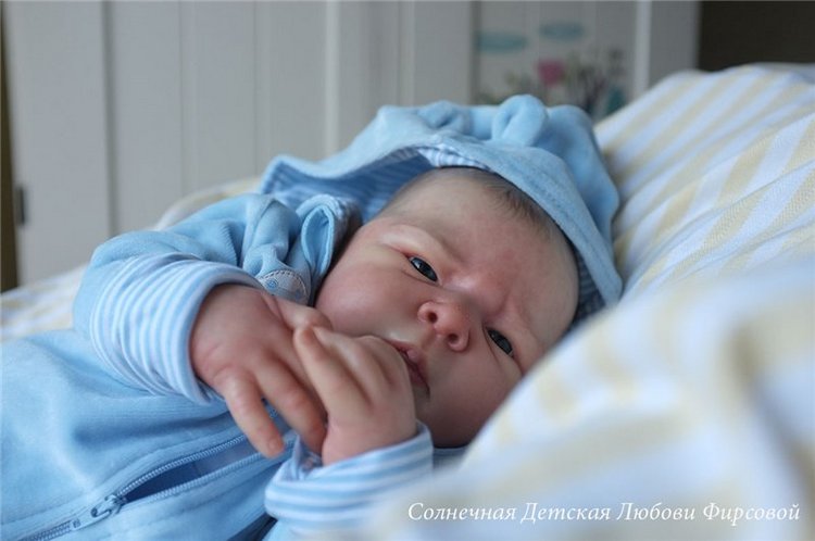 Малыш реборн Ноэль (Noelle by Adrie Stoete). Художник - Любовь Фирсова (фото 2)