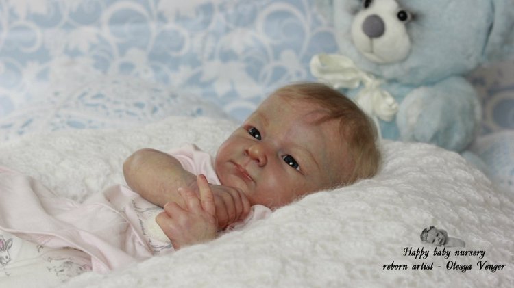 Аня, Анечка, Анюта. Кукла реборн Олеси Венгер (фото 2)