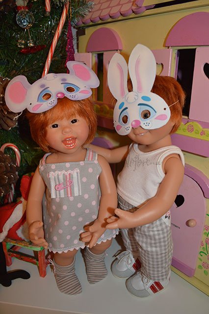 А к вам приходил Дед Мороз? Вихтели Rosemarie Anna Muller